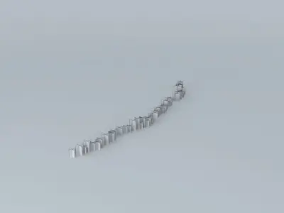 Trees on the Port Part 05 Free 3D model