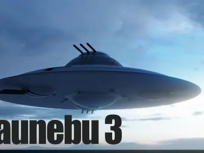 Haunebu 3 ufo 3D model