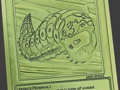 INSECT MONSTERS PACK 1 - YUGIOH 3D print model