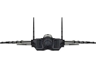 F15C Twin 70mm EDF RC model V1 3D print model