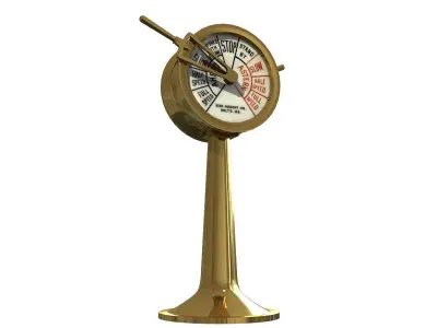 ENGINE ROOM TELEGRAPH 3D model