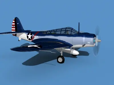 Douglas TBD-1 Devestator V19 3D model