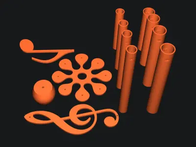 Wind Chime 3D print model