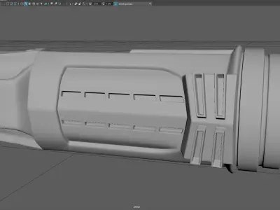 Low Poly Magic Gun Stylized Fantasy Weapon 3D Model Low-poly 3D model