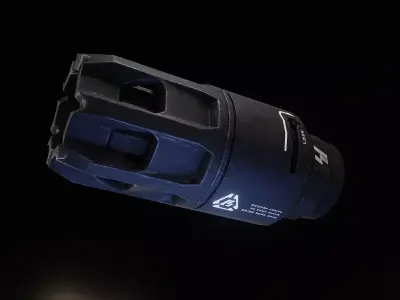 JCOMP Gen2 with SI OPPRESSOR Low-poly 3D model