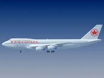 Air Canada Boeing 3D model