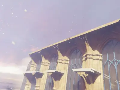 3d architecture classic building 3D model