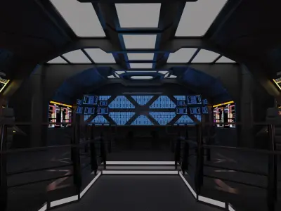 spacecraft command module 3D model