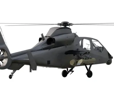 Harbin Z-19 3D model