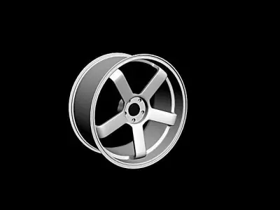 Advan Racing GT Low-poly 3D model