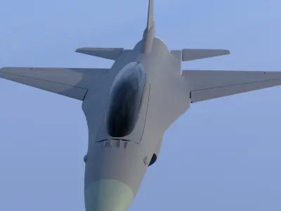 General Dynamics F-16 3D model