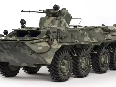 BTR 82-A 2017 3D model