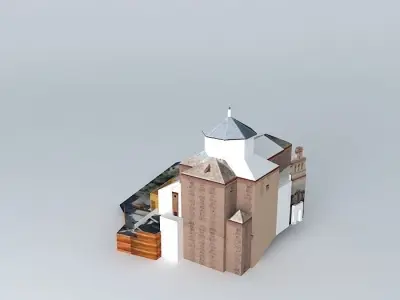 San Marcos Cultural Center of Toledo and Historical Archive Free 3D model