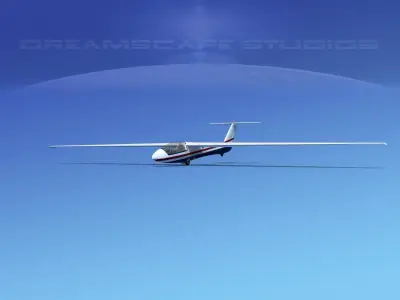 SZD-36 Cobra Glider V11 3D model