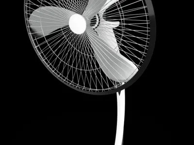 ventilator fan 3D model