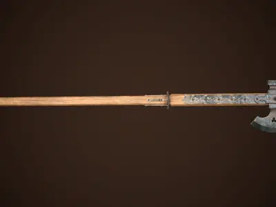 Polax 01 Low-poly 3D model