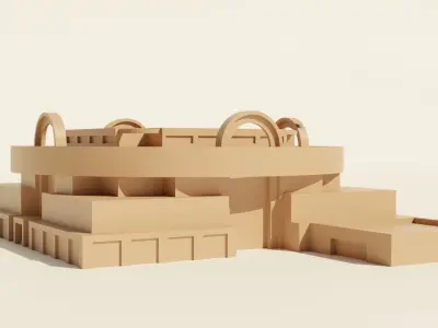 Shanghai Museum 3D print model