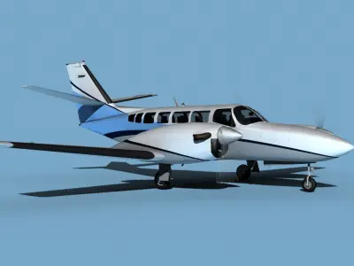 Cessna F406 Caravan II V11 3D model