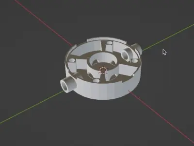 Round Ant Nest 3D print model