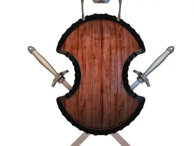 Shield Animated 3D model