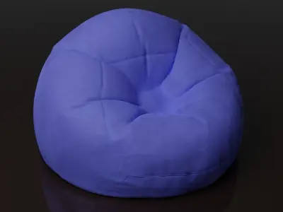 Bean bag Free 3D model purchase