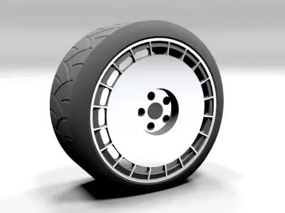 VINTAGE RIM 3D model