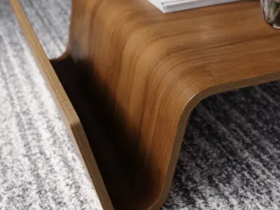  Timber Replica Ceets Bent Coffee Table Model 