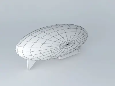 blimb airship Free 3D model