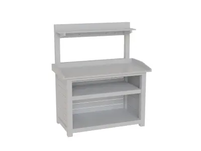 Potting Bench Free 3D model