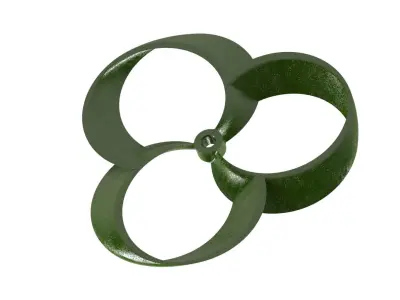 Toroidal propeller 3D print model