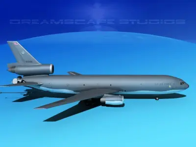 McDonnell Douglas KC-10 USAF 2 3D model