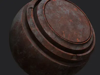 10 Rusted Steel Materials Texture