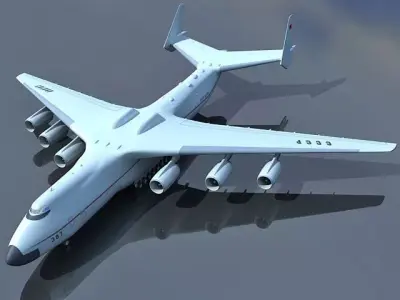 CCCP Antonov An-225  3D model