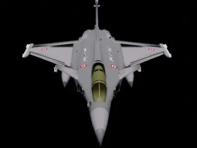 Egyptian Rafale 3D model