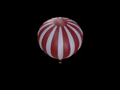 Air Balloon - Gest Low-poly 3D model