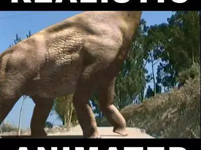 Brachiosaur Jurassic Park - 3d model a 3D model