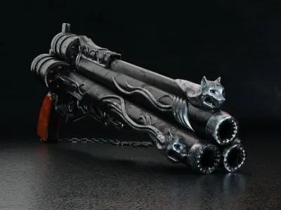 Cyberpunk 6 Item Pack - Cyberpunk 6 Item Set Of 6 3D print model