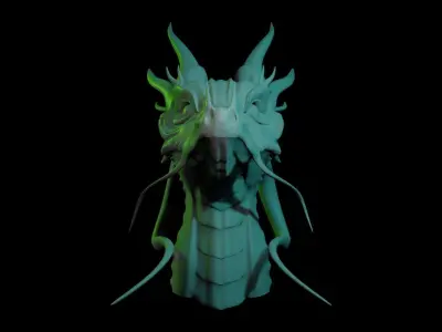 Dragon Head 3D model