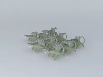 scorpian force Free 3D model