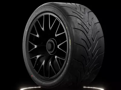 Yokohama Advan A048 New 3D model