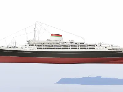 SS Andrea Doria 3D model
