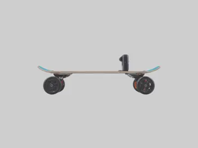Electric Skateboard M 1 Low-poly 3D model