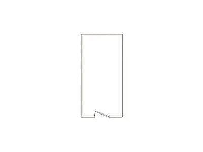 Detailed Exterior Sketch by Interior - 1-250 SF - Xactimate 3D model