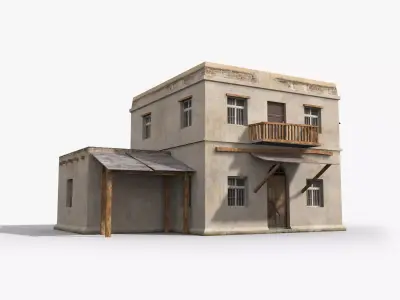 Arab xx9 Low-poly 3D model