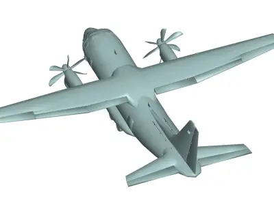 Alenia C-27J Spartan 3D model