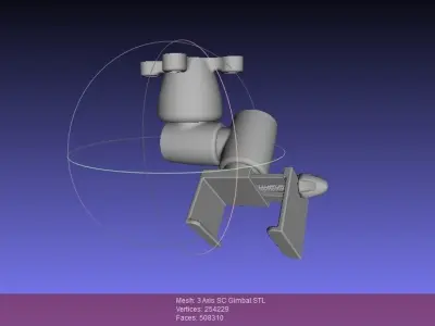 3 Axis SC Gimbal Free 3D print model