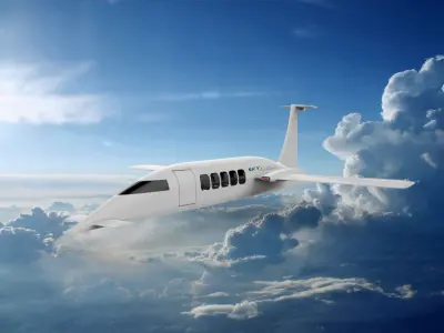 canard Jet flow simulation Free 3D model