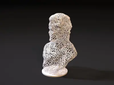 Mozart Bust 3D print model
