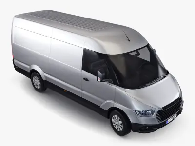 Generic Commercial Cargo Van M 4 3D model
