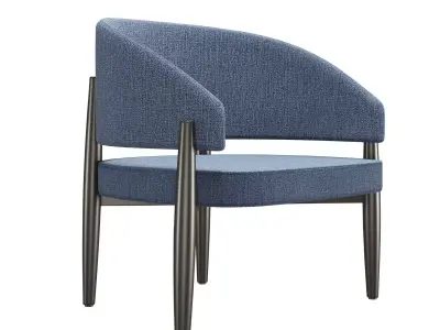 Club Armchair 3D model purchase